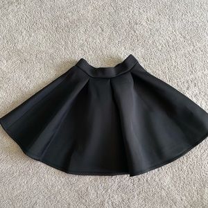 Rue 21 black peplum skirt
